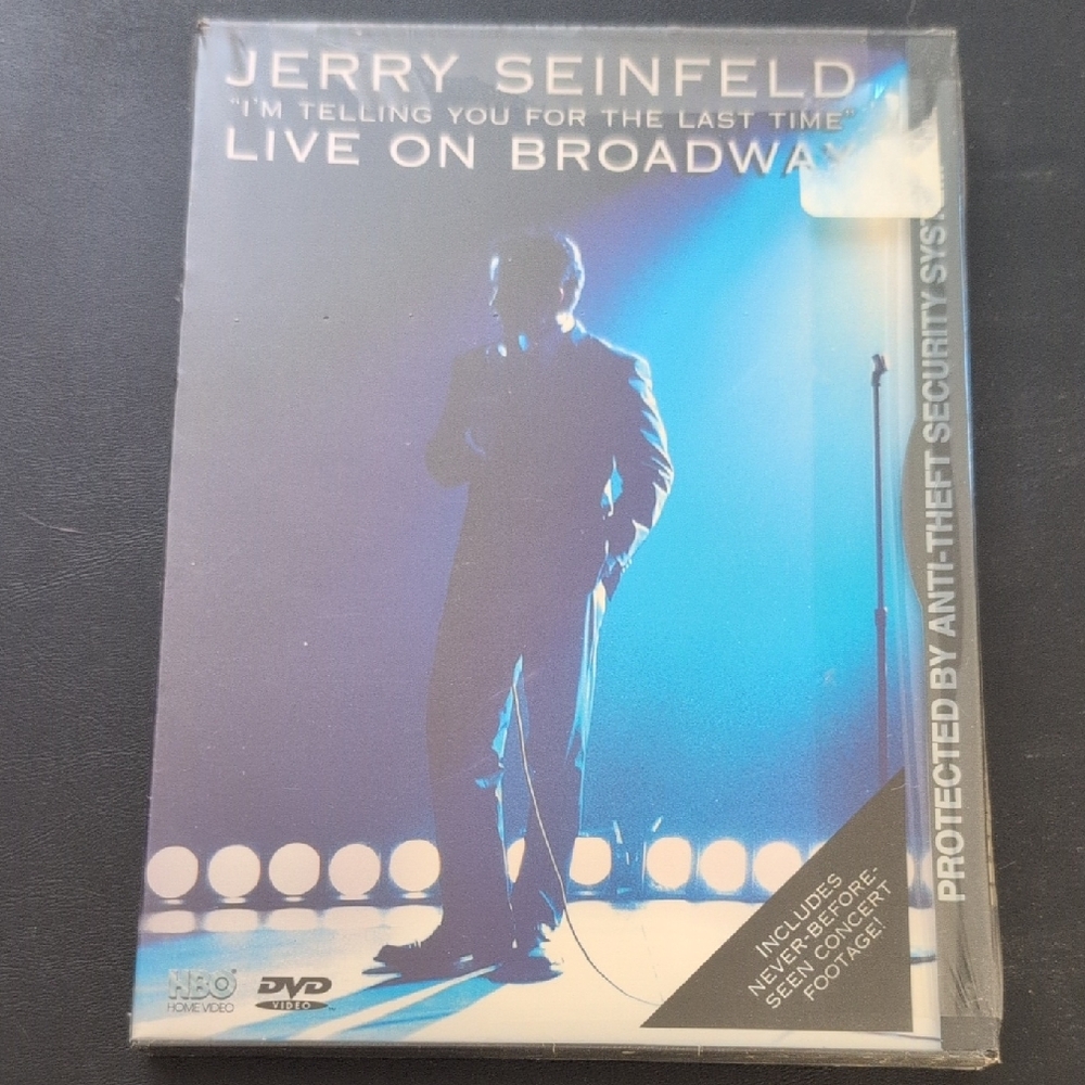 Jerry Seinfeld "I'm Telling You For The Last Time" Live On Broadway DVD